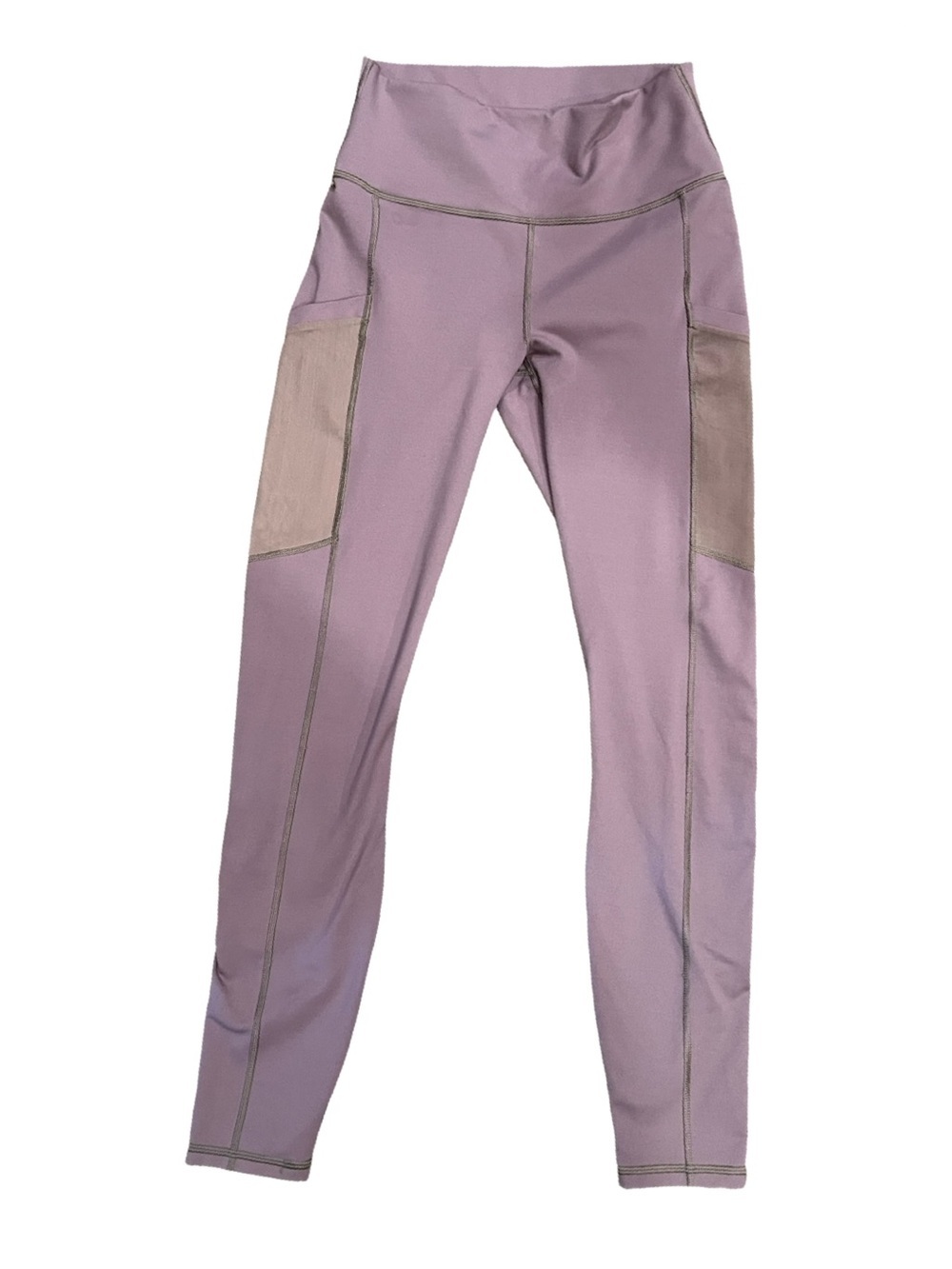 Fabletics purple leggings with pockets